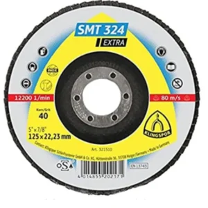 Klingspor 627.40 K40 Abrasive Mop Disc 125 x 22.23 mm
