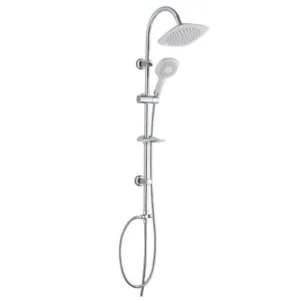 Danube Home Milano Anneta Shower Column, Silver – 110 mm