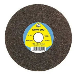 Klingspor 311868 Non-Woven Disc – MFW 600 Compact Disc 150 x 6 x 22 mm Medium Silicon Carbide, Volume 5